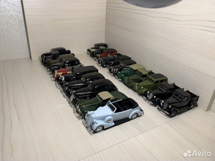 Коллекционные модели газ, зис Deagostini, нап