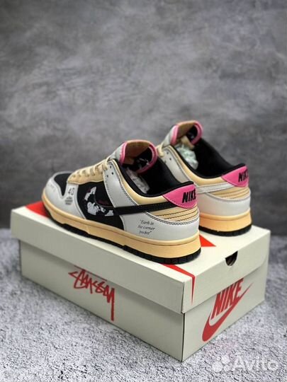 Кроссовки мужские Nike sb dunk low Stussy