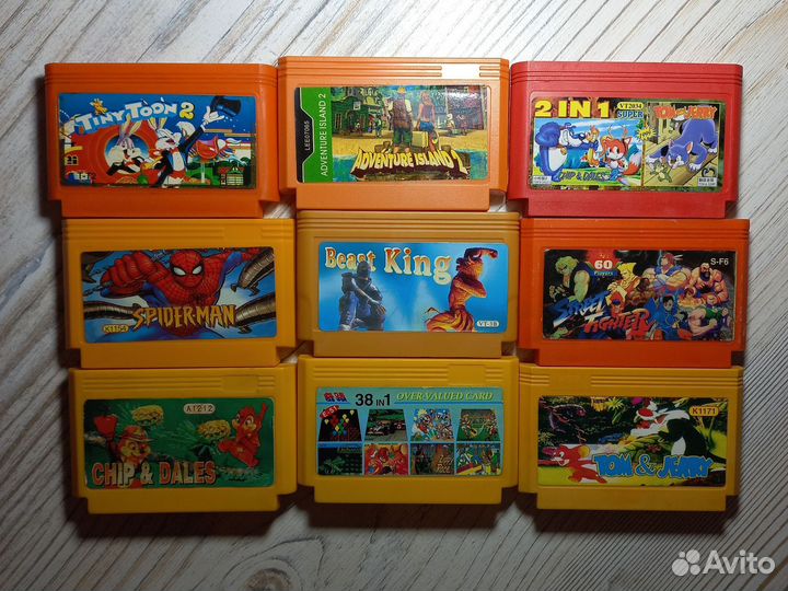 Картриджи dendy