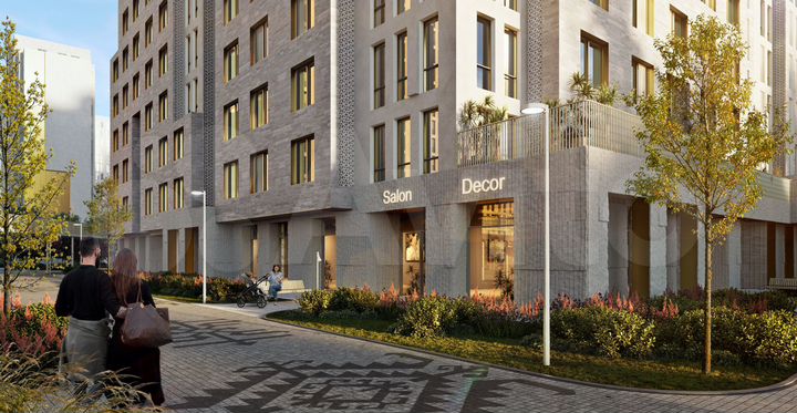 2-к. квартира, 64 м², 12/16 эт.