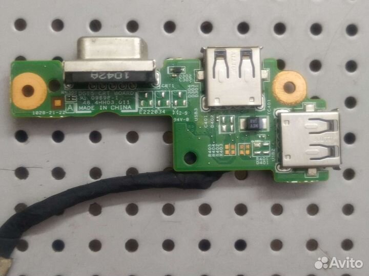 Dell inspiron n5110 плата USB + VGA