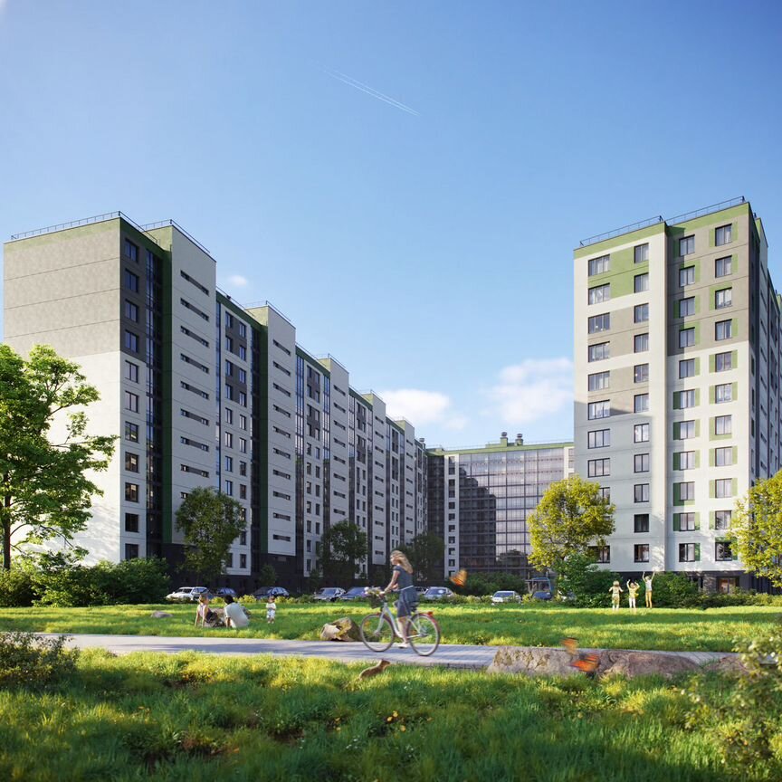 2-к. квартира, 57 м², 9/12 эт.