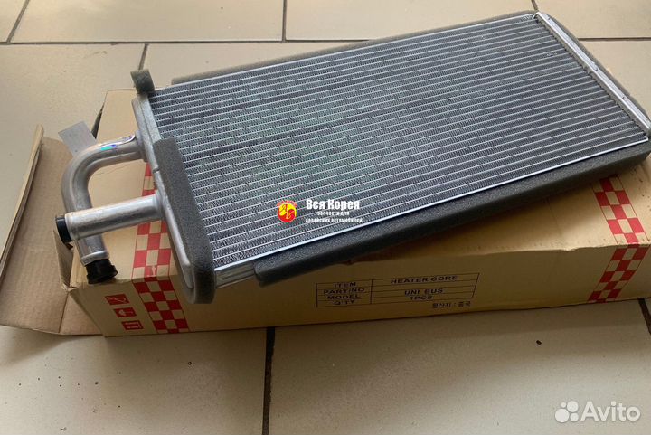 Радиатор передней печки Hyundai Юниверс