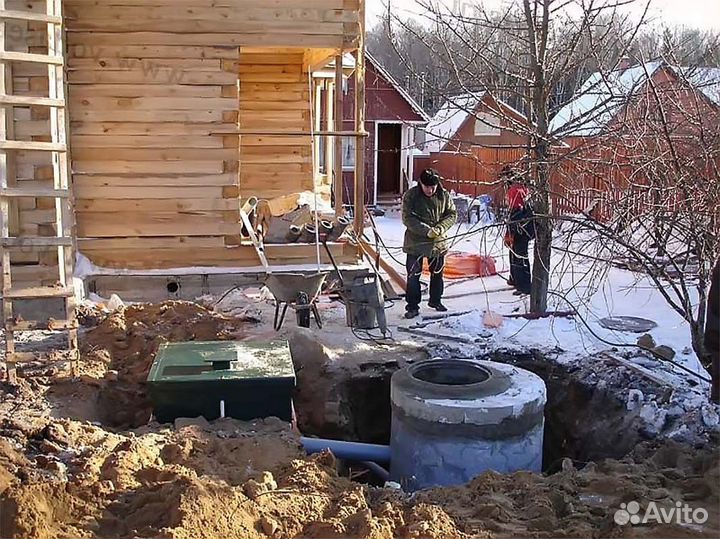 Септик под ключ для частного дома