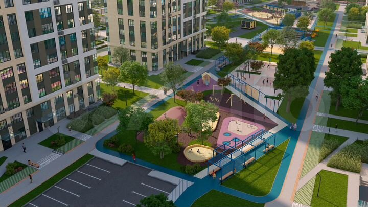 3-к. квартира, 55,7 м², 4/22 эт.