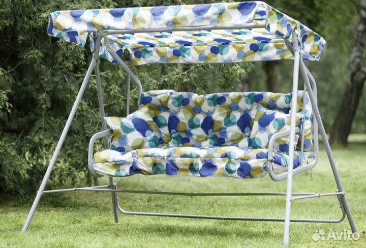 Садовые качели 3 х местные Белорусские
