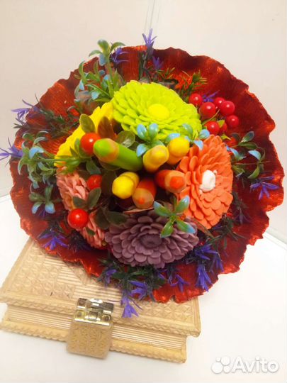 Мыльные букеты к 1 сентября