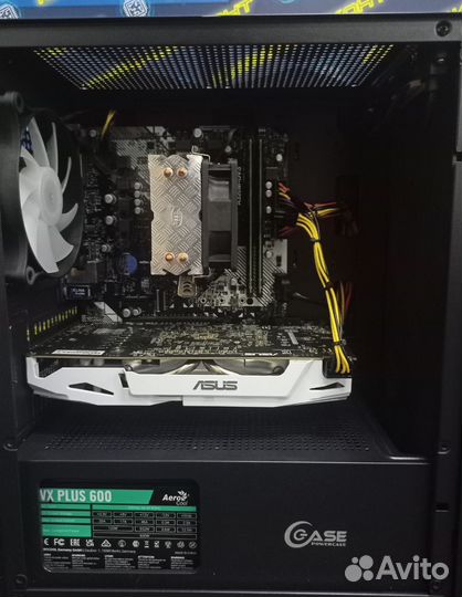 Пк (R5-2600, 16GB, SSD256, 500GB, RX 480 8GB)