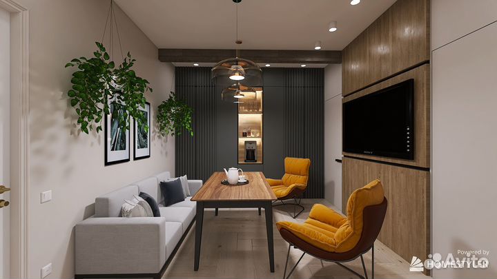 3d дизайн визуализация интерьера