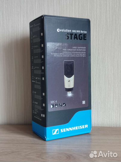 Микрофон студийный Sennheiser MK4 новый в коробке