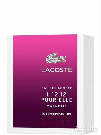 Lacoste парфюм