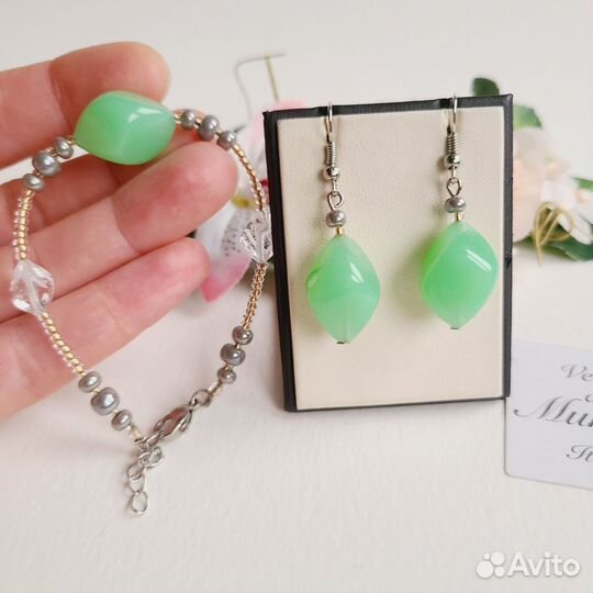 Серьги и браслет Antica Murrina