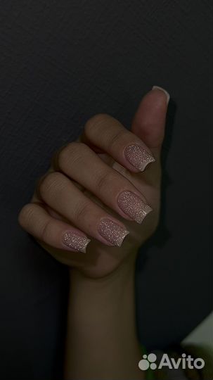 Маникюр с покрытием гель лак снятие укрепление