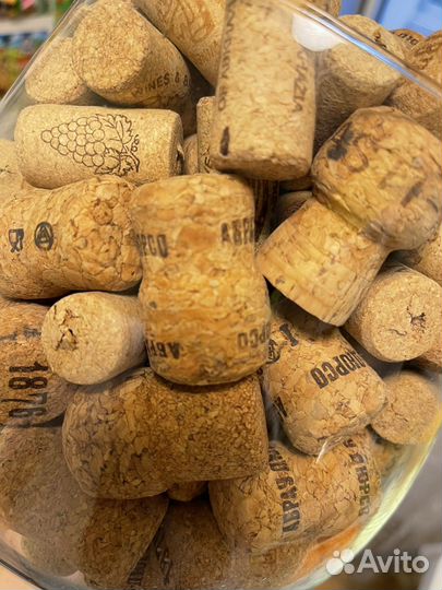 Винные пробки от вина и шампанского для поделок