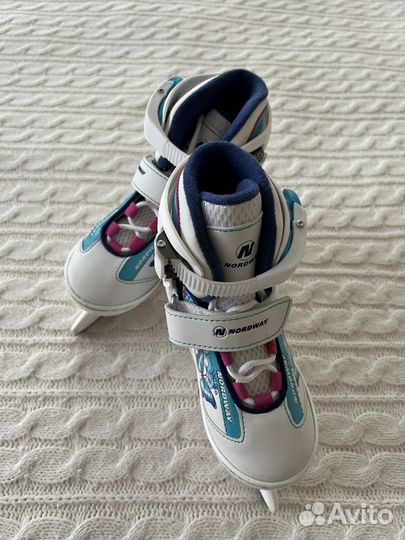 Коньки детские раздвижные 26-30 размер