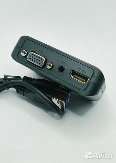 Адаптер USB3.0 to hdmi+VGA
