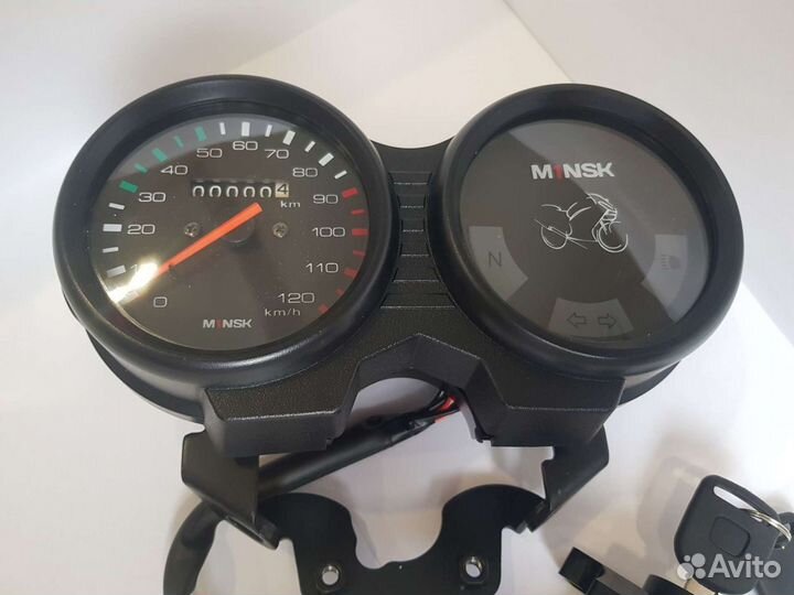 Панель приборов Минск m1nsk M125+Замок зажигания