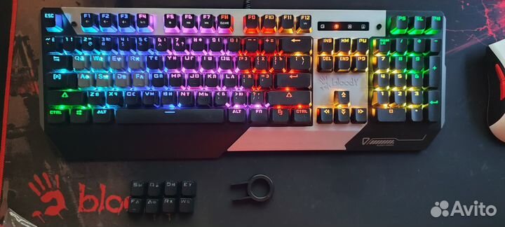 Клавиатура механическая A4Tech Bloody B865R