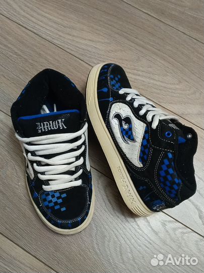Кеды дутыши Tony Hawk Globe Vans Sk8