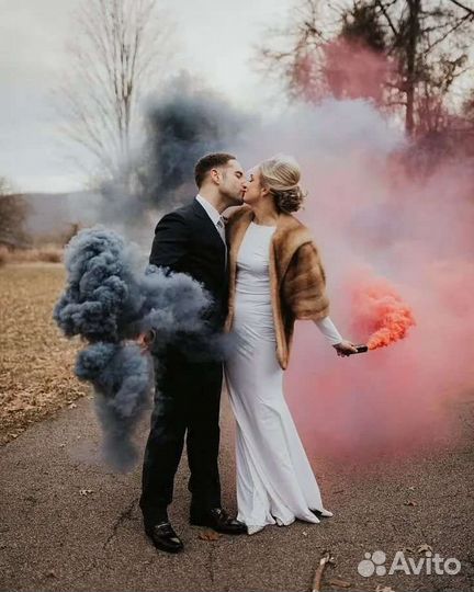 Цветной дым