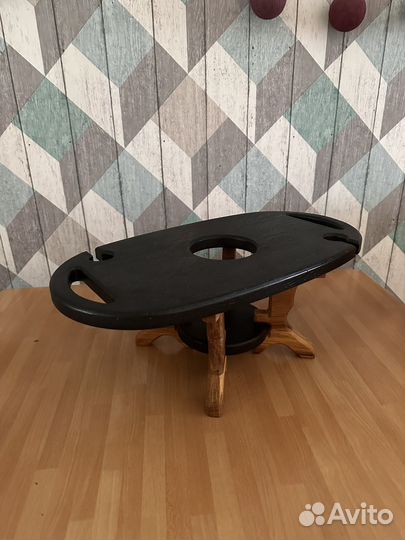 Подставка для бутылки вина и бокалов