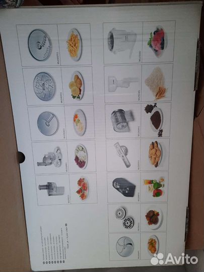 Насадки к кухонному комбайну bosch