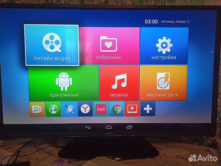 MTV-4128LTA2 Android LED телевизор 40