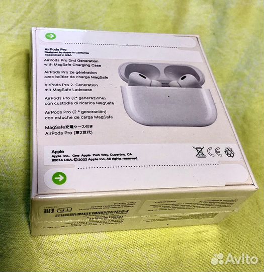 Продам AirPods Pro 2 новые, беспроводная зарядка
