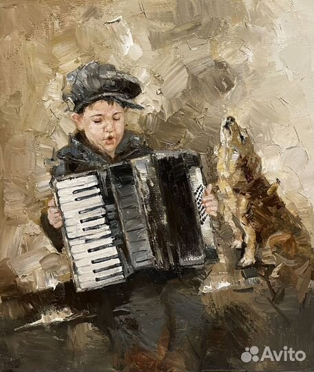 Картина маслом на холсте