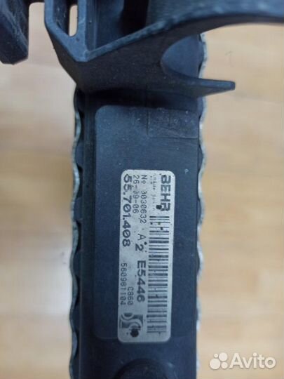 Радиатор двс Opel Corsa D A12XER 2010