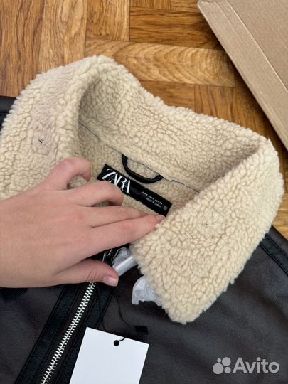 Дубленка Zara оригинал Xs,S,M,L