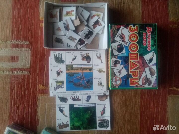 Развивающие настольные игры