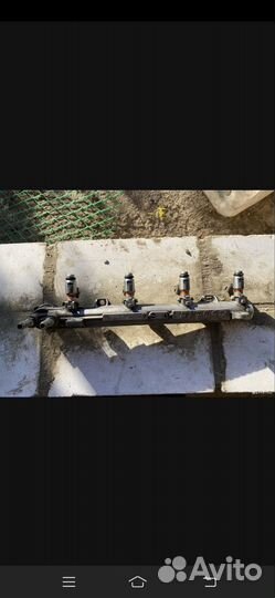 Топливная рампа Фольксваген golf