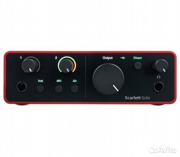 Звуковая карта Focusrite Scarlett Solo оригинал