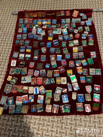 Значки,гербы городов, СССР