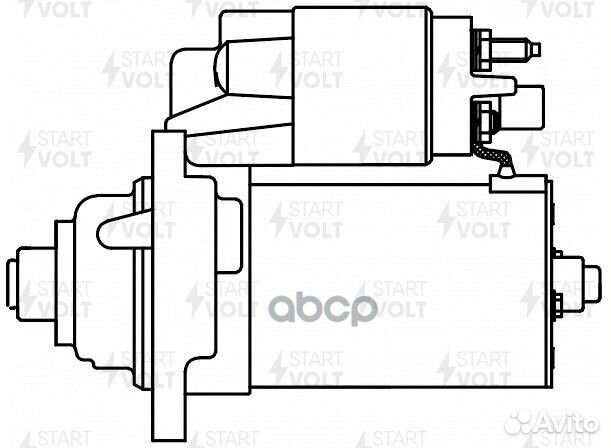 Стартер VAG Fabia (99) 1.4i MT 1,2кВт LST 1867