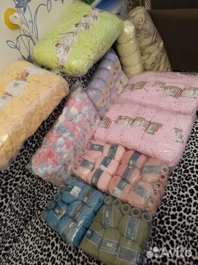 Пряжа ализе пуффи и другие