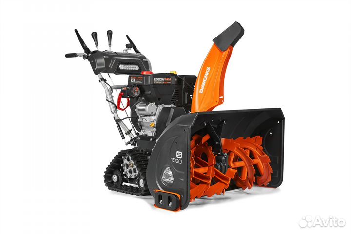 Снегоуборщик deworks S 1590 гусеничный