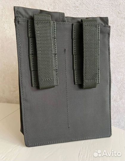 Подсумок на 2 магазина ак закрытый 