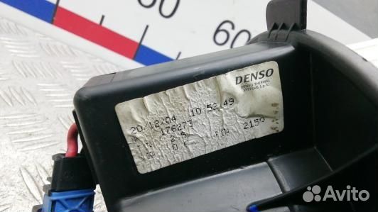 Моторчик печки peugeot 307 (UBE18KK01)