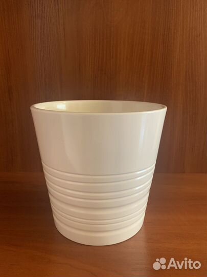 Кашпо керамическое икеа