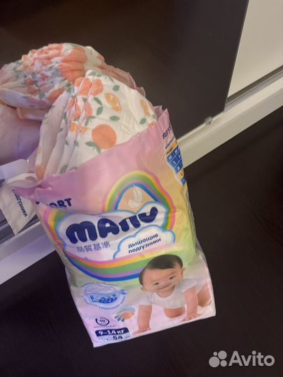 Подгузники manu