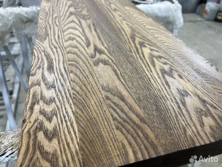 Полка подоконник столешница из ясеня на заказ