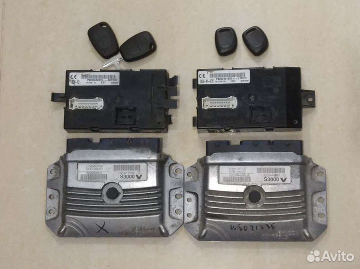 Эбу Renault Trafic Fluence Megane Duster Logan