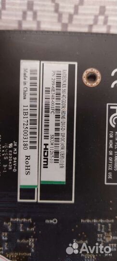 Видеокарта RX 560 4gb