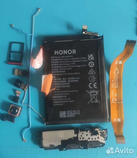 Телефон Honor X8 TFY-LX1 на разбор