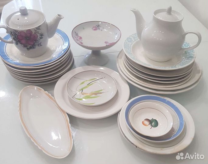 Тарелки разные СССР