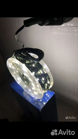 Новогодняя гирлянда «Роса» 100м