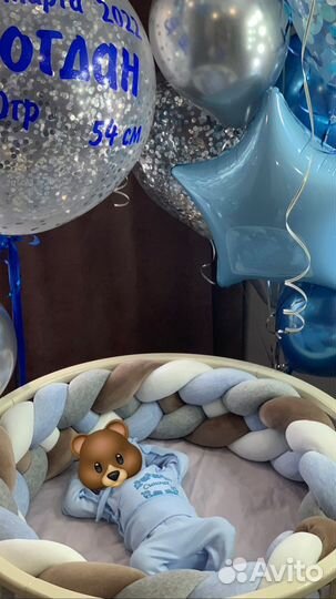 Бортики на кроватку