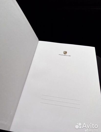 Оригинальный porsche блокнот